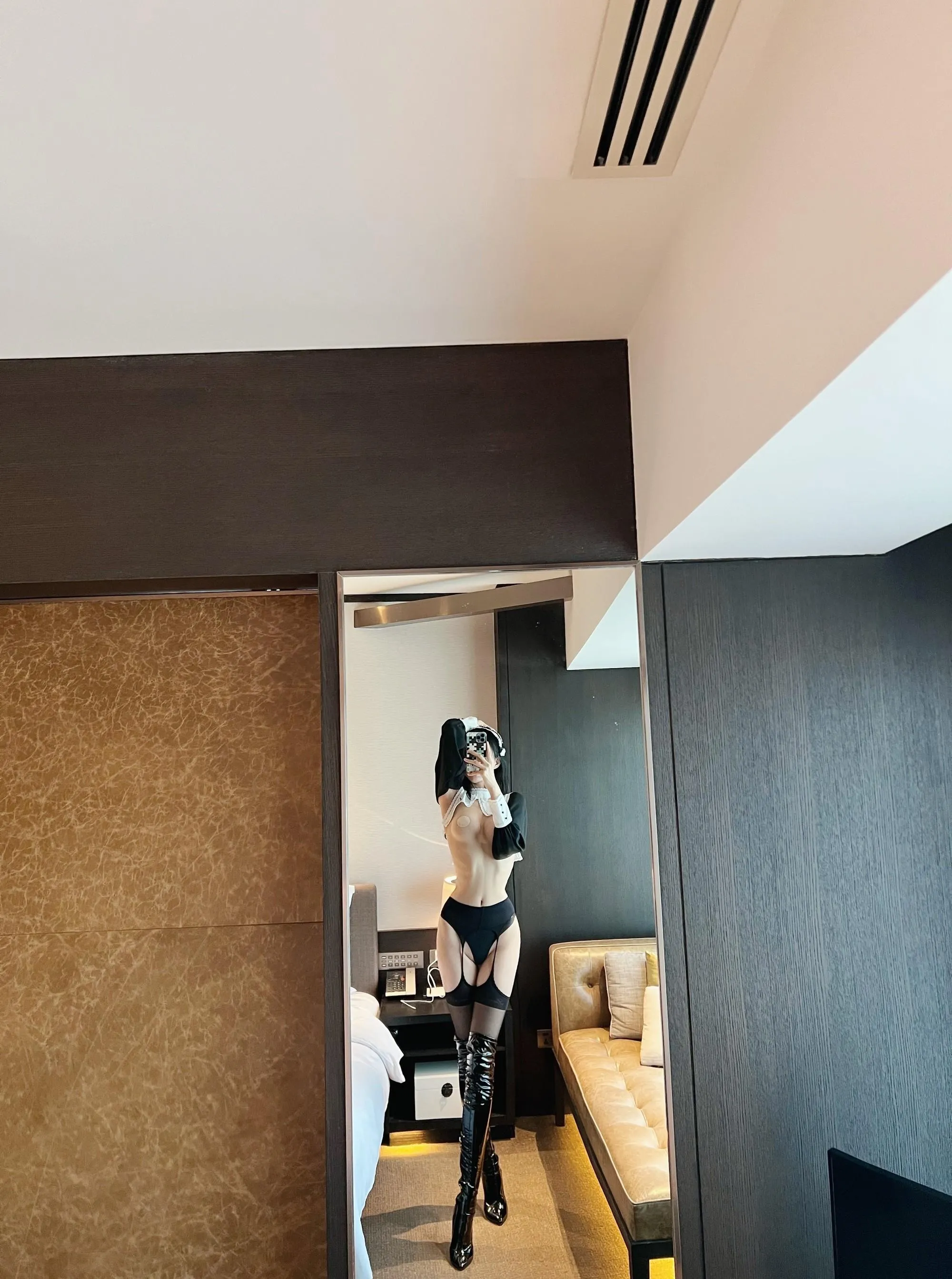 NO.036 葛征GEZHENG – 黑丝修女 [37P]插图7